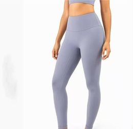 Fitness shaping Athletic Solid dry Women Girls High jersey Waist Running Yoga Outfits Ladies Sports Full Leggings Pants Workout Purple T3Dc# 16