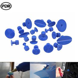 suction cup dent UK - Professional Hand Tool Sets Super PDR Glue Gasket Auto Body Paintless Dent Repair Auxiliary Tools Tabs Fungus Suction Cup Suckers Blue Black
