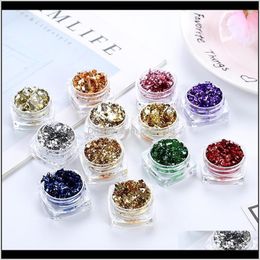 Arts, Gifts Home & Gardenl Gold Sier Irregular Aluminium Foil Paper Glitter Diy Uv Resin Epoxy Mould Makeing Jewellery Filling For Other Arts And