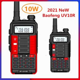 1pack BaoFeng 10W UV-10R Walkie Talkie Transmitter Long Range UV10R Two Way Radio 128CH VHF UHF 136-174Mhz 400-520Mhz Dual Band