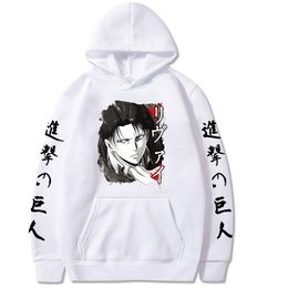 Attack on Titan Hoodies Pullovers Male Cool Tops Men Y0319