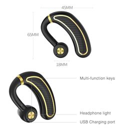 K21 Bluetooth 5.0 Earphones Wireless Headphone With Mic 24 Hours Work Time Earbuds Headset Waterproof For moblie Phone