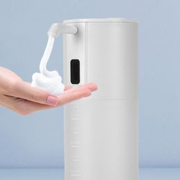 soap machines Canada - Liquid Soap Dispenser Touchless 350ml Automatic USB Charging Smart Foam Machine Infrared Sensor Hand Sanitizer