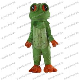 Halloween Big Eyes Frog Mascot Costumes Top quality Cartoon Character Outfits Adults Size Christmas Carnival Birthday Party Outdoor Outfit