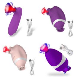 Nxy Sex Toy Vibrators Adult Sucking Vibrator Female Powerful Clitoris Stimulator Nipple Oral Device Pudenda Licking Products 1218