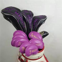 UPS Fedex Full Set Women Ladies Golf Clubs man Majesty Prestigio Driver Woods Irons + Golf Putter With Headcovers