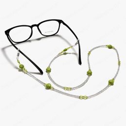 Bohemia 4 color Lock Block Bead Cords Glasses Chain Fashion Women Sunglasses Accessories Lanyard Hold Straps