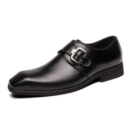 Wedding Elegant Coiffeur designer Dress Shoes Classic Italian Formal Leather Shoe For Men luxurys Sepatu Slip On
