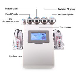 products lipo laser slimming rf 6 in 1 ultrasonic cavitation vacuum beauty machine