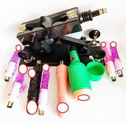 AKKAJJ Updated Automatic Sex Machine Gun with Dildo Male Masturbation Cup and All 3XLR Accessories