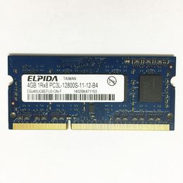 RAMs ELPIDA DDR3 4gb 1600MHz Laptop Memory 1Rx8 PC3L-12800S-11 1600