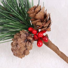 Mini Pine Needles Christmas Tree Accessories Gift Box Decoration Artificial Plants Christmas Decoration Ornaments RRD6822