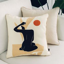 Cushion/Decorative Pillow Cushion 45x45cm Abstract Geometric Pillowcase Soft And Comfortable Home Decoration Living Room Children's Color Ma