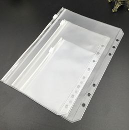 A5 A6 A7 pvc binder cover storage bag loose leaf binder 6 holes Filling Pocket Folders Card Document Envelope hot Selling