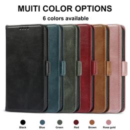 Flip Wallet Cases for IPhone 14 13 12 11 Pro Max XSMax XR X 8 7 6 6S Plus PU Leather Cover with Card Slots Stand 5 5S SE2020 SE2016 Case