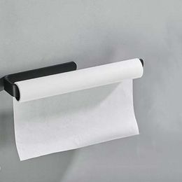 Toilet Paper Holders Roll Organizer Hanger Wall Mounted Bathroom Tissue Punchfree Holder Rack Kitchen Modern Hook Accessories Towel