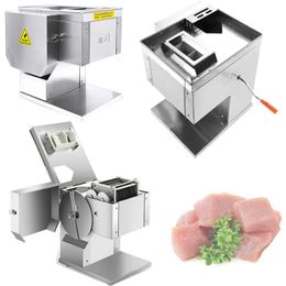 Commercial Vegetable Cutter Machine Multi-functional Fresh Meat Slicer For Sale