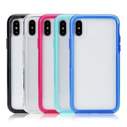 Phone Cases For iPhone 12 11 Pro Max mini Transparent Case Shockproof Hard PC Clear Back Cover XR XS 6 7 8 Plus S20