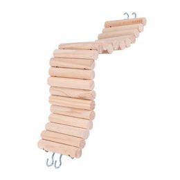 Small Animal Supplies 1Pc Hamster Ladder Bridge Bird Plaything Rodents Chewing