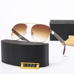 Retro Polarized Luxury Mens Designer Sunglasses Rimless Gold Plated Square Frame Brand Pilot Sun Glasses Fashion Eyewear With Case3170
