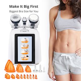 22S7 Orange Big Cup Enhancement Massage Vacuum Cupping RF Cavitation Multi-functional Therapy Beauty Equipment Body Sculpting Instrument