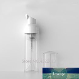 Storage Bottles & Jars 10pcs/lot 60ml Empty Clear PET Lotion Foam Water Plastic Pressed Pump Refillable Bottle Makeup Liquid Cosmetic