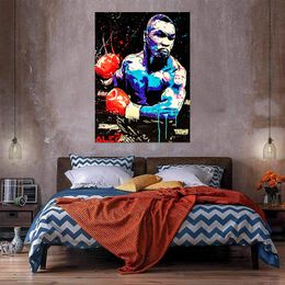 Boxer Huge Oil Painting On Canvas Home Decor Handpainted &HD Print Wall Art Pictures Customization is acceptable 21050719