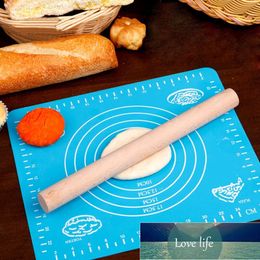 Blue Silicone Baking Mat Thickening Flour Rolling Scale Mat Kneading Dough Pad Baking Pastry Rolling Mat Bakeware Liners Factory price expert design Quality Latest