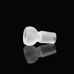 Colorful Thick Glass Smoking Replaceable 14MM 18MM Male Joint Bowl Filter Portable For Dry Herb Tobacco Oil Rigs Hookah Down Stem Wig Wag Bongs Silicone DHL