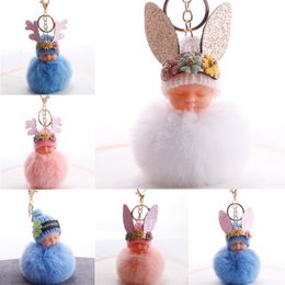 Personalized Gift Best Wish Sleeping Baby Plush Doll Toy Keychain Pendant Birthday Small Gifts for Lovers Friend Unique Souvenir