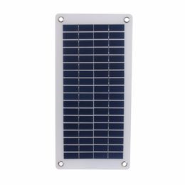 12V 9.2W Solar Panel Powered Kit System Semi-flexible Portable Polysilicon Panels