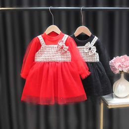 Newborn Baby Girl Clothes Toddler Dress for Baby Clothing Casual Cute Birthday Princess Dresses Dress 0-2 years Kids Vestidos Q0716