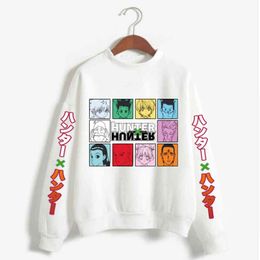 2020 Janpanese Anime Hunter X Hunter Killua Hoodie Men Women Unisex Hoodies Sweatshirts Hoodie Y211122