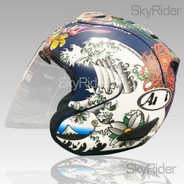 motobike helmets Canada - Motorcycle Helmets Open Face Dongyinglong Helmet Motocross Racing Motobike Riding Casco De Motocicleta