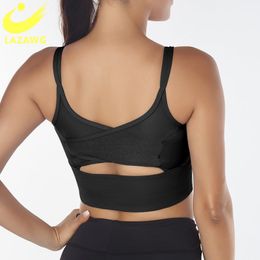 Sports Bras Women Fitness Yoga Running Underwear High Impact Gym Padded Crop Top Push Up Sportwear Brassiere Clothing