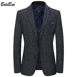 BOLUBAO Brand Smart Casual Blazer Men Spring Men Fashion Slim-Fit Suit Jackets Solid Color Formal Blazers Male Clothing 210518