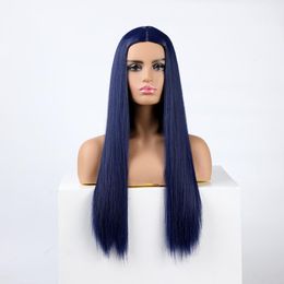 dark blue wig uk