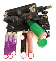 AKKAJJ Automatic Sex Machine Gun Come with Male Masturbation Cup and Dildo Powerful Motor