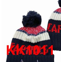 Neue Mützen Washington Hockey 2021 Hot Knit Beanie Pom Strickmützen Blaue Baseball-Fußball-Basketball-Sportmützen Mix-Match Bestellen Sie alle Mützen