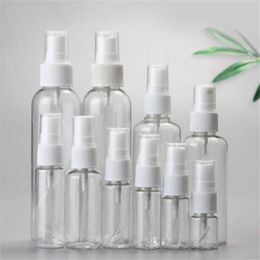 5ml 10ml 20ml 30ml 50ml 60ml 80ml 100ml 120ml Spray Bottle Fine Mist Clear Sprayer Bottles Small Reusable Empty Plastic Container