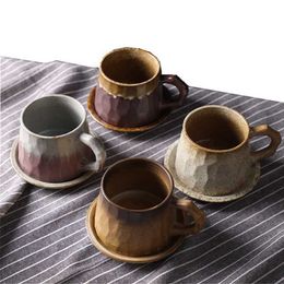 Ceramic Coffee Cup Porcelain Personal Single Pottery Tea Cups Japanese Style Drinkware Wine Mug Water Mugs Wholesale 210611