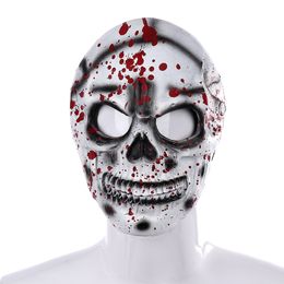 Halloween Easter Costume Party Mask 3D Skull Horror Masks for Adults Men & Women Masquerade In 2 Colors PU Masque HN16014