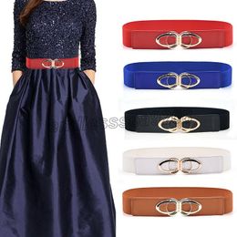 Female Fashion Wide Belts Solid Color Simple All-match Imitation Leather Belts Stylish Clothing Belt Wholesale