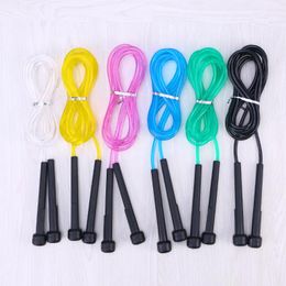 Jump Ropes 6 PCS 2.7 Meters PVC Rope Jumping Exercise Skipping Anti-Slip Handles Sports For Adult Students