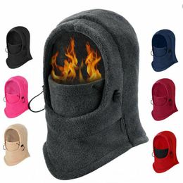 Winter Balaclava Full Face Mask Fleece Windproof Thermal Beanie Cover Ski Motorcycle Cycling Masks Skiboard Helmet Neck Warm Gaiter Tube Hat Beanies Skull Caps