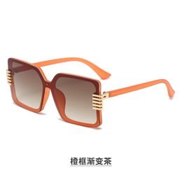Fashion Large Frame Round Face Sunglasses Personalised Sunshade Polarised Glasses