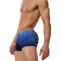 Swimwear Swim Shorts Trunks print swim trunks Short Quick Dry Pants Swimsuits Mens swim Sports Surffing Shorts For Men 210515