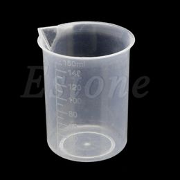 Lab Supplies 150/250/500/1000/2000ML Plastic Measuring Cup Jug Pour Spout Surface Kitchen 1Pc 24TA