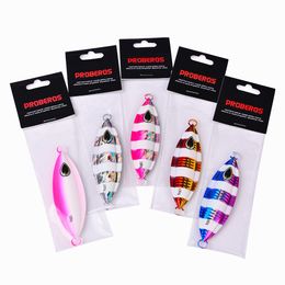 Top quality 5 Colour 11cm 100g sinking metal lures The slow cranking iron plate lead fish, boat sea fishing luminous lure iron plates 100pcs/Lot