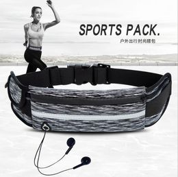 Running Jogging Waist Bag Waterproof outdoor sports Phone Waist Belt Pack Fitness Elastic Fanny Packs